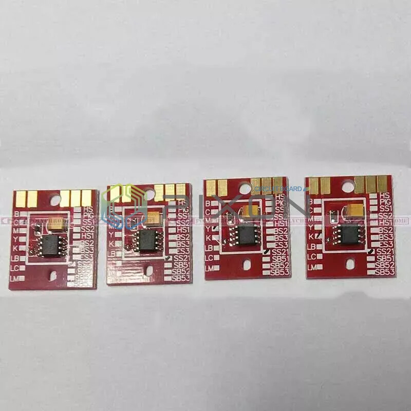 4*Compatible Mimaki JV33 CJV30-130 SS21 Cartridge Permanent Autoset Chip C M Y K