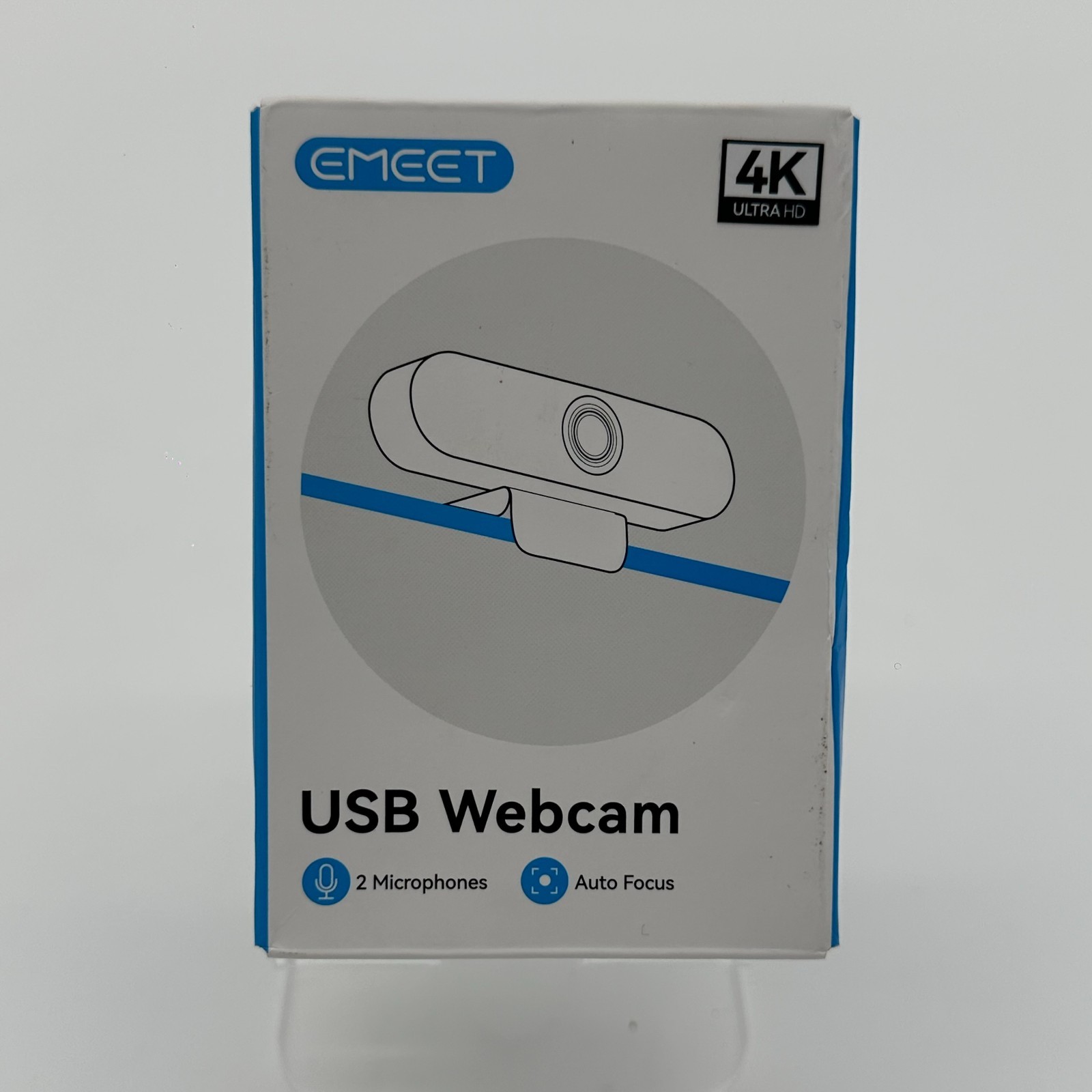EMEET SmartCam Nova 4K Webcam for PC Laptop | Autofocus Dual Mics USB Plug&Play