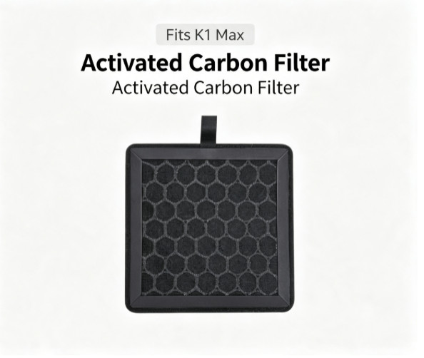 Creality Activated Carbon Filter Replacement Fit K1Max K2Plus 3D Printer
