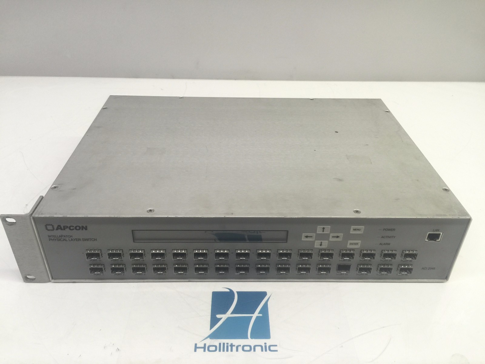 Apcon IntellaPatch 32-Port Intelligent Fiber Optic Patch Panel ACI-2049-F32-3