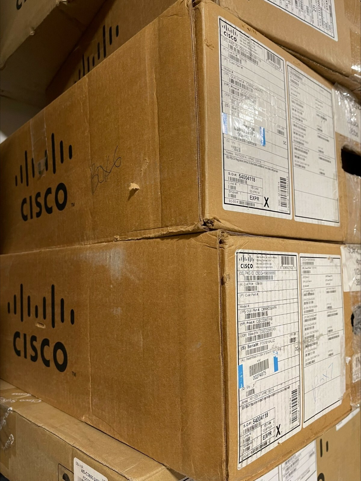 CISCO 2951/K9 W/3 GE, 4 EHWIC PORT CISCO2951  Router 