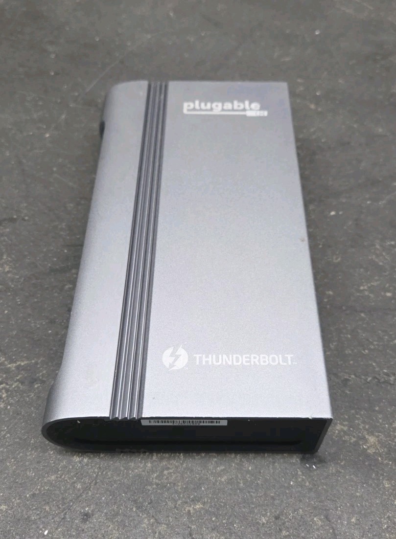 Plugable TBT3-UDZ Thunderbolt 3 Universal Docking Station Unit Only