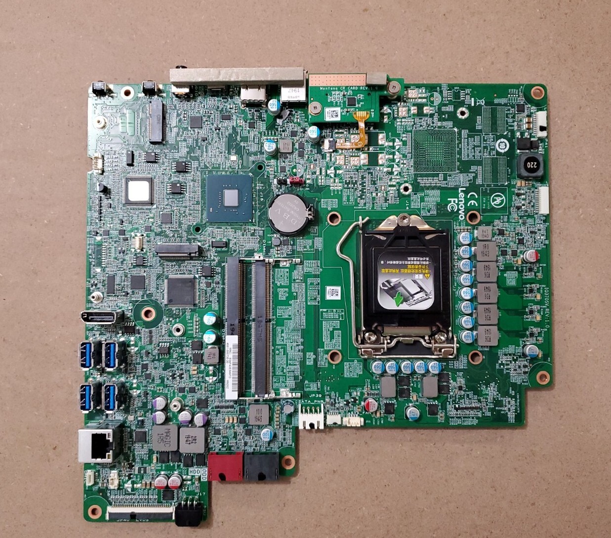 Lenovo ThinkCentre M920z AIO IQ30SV Motherboard 01LM878 01LM465 4551-000730