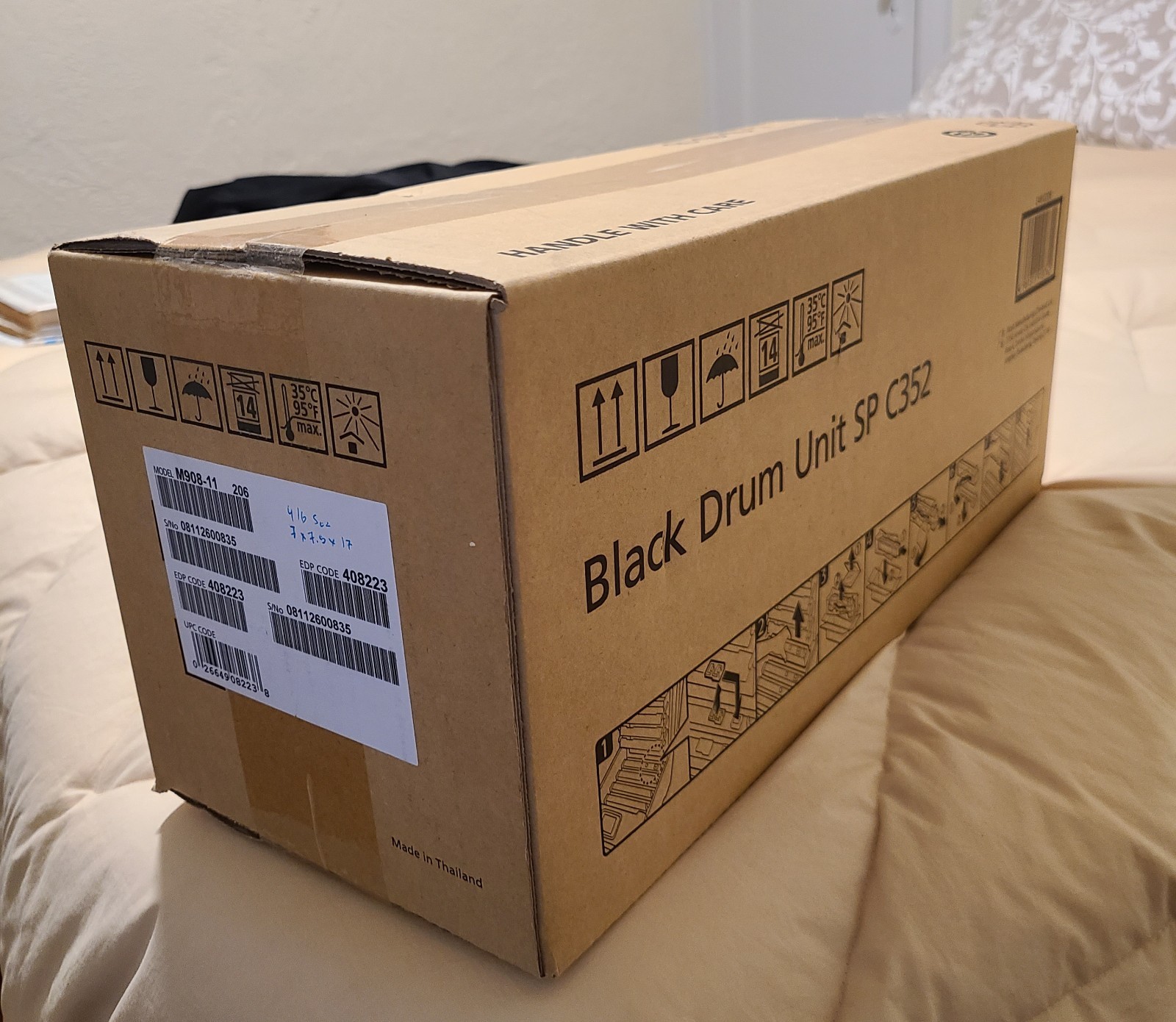 Genuine New sealed Ricoh 408223 SPC352 Color Drum Unit model M908-11