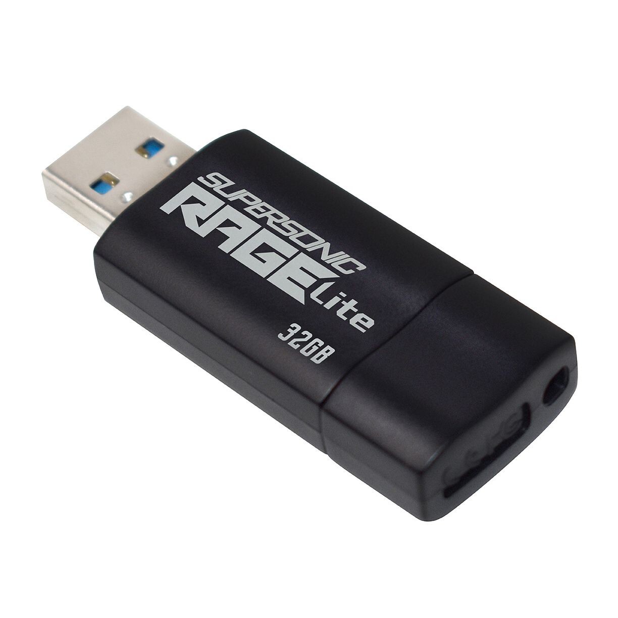 Patriot Rage 32GB USB 3.2 Flash Drive Retractable Thumb Drive Memory Stick