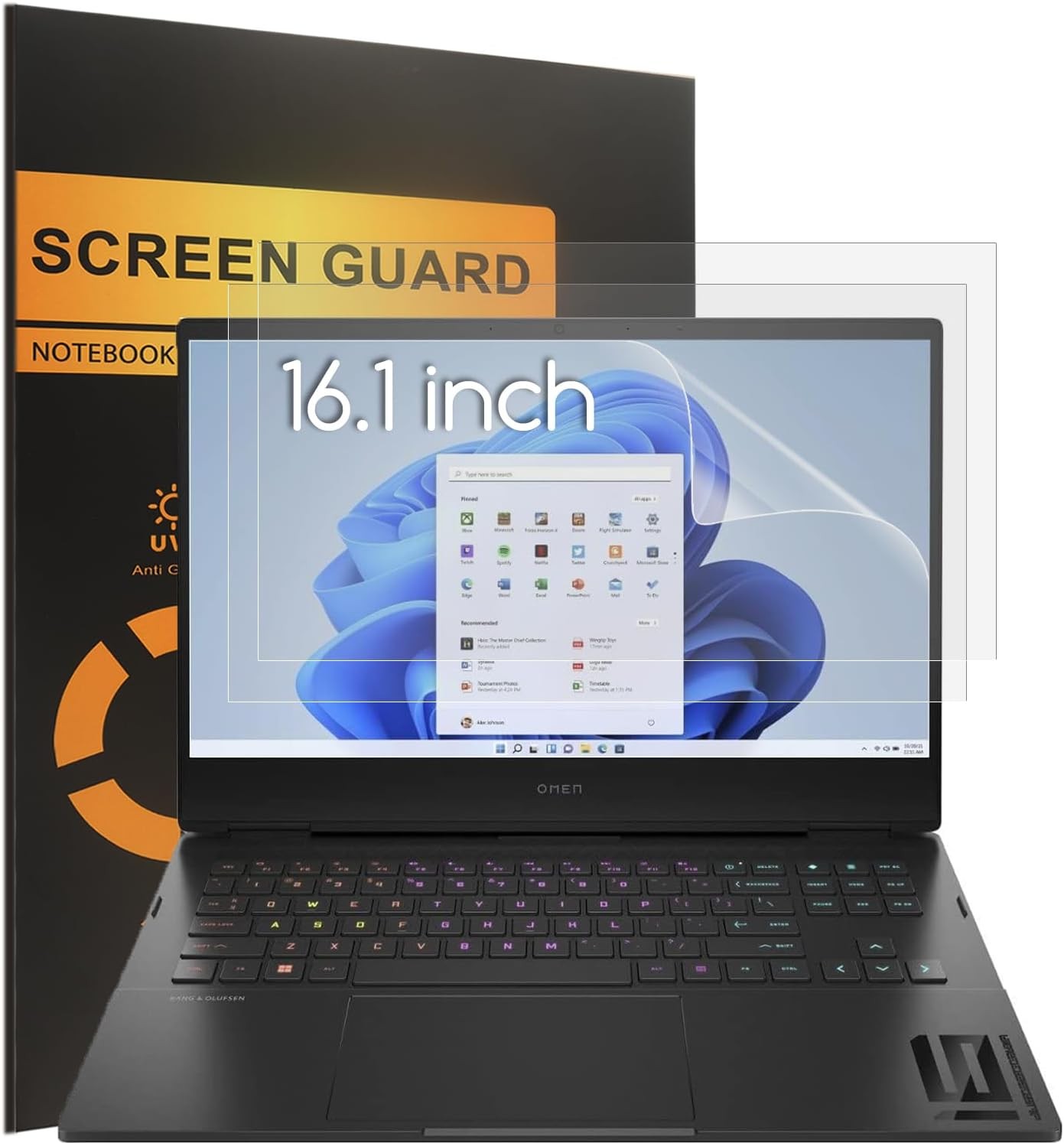 3-Pack Anti Glare Matte Screen Protector 16.1" for HP Victus Gaming Laptop 16.1
