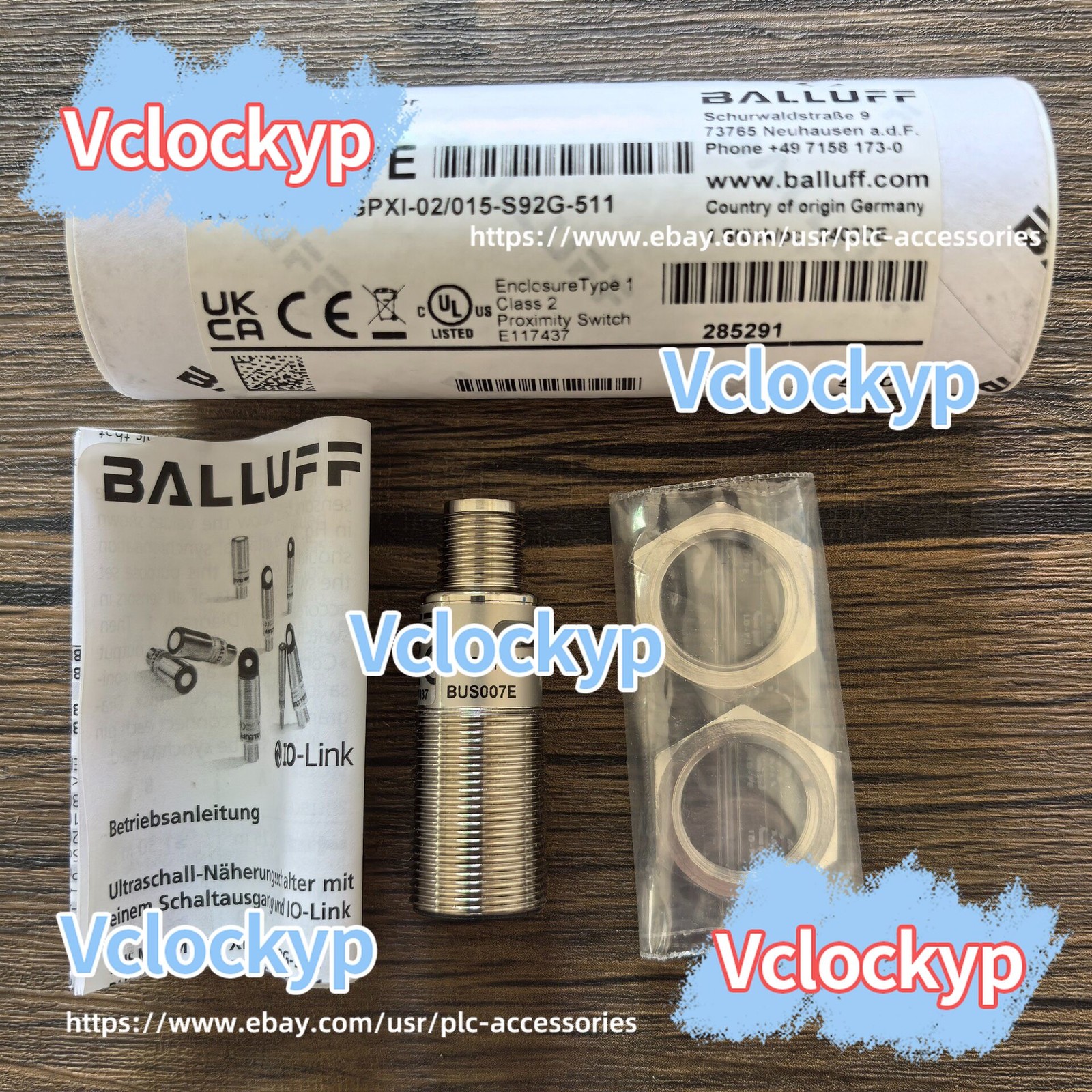 1PC NEW Balluff BUS007E BUS M18M1-GPXI-02/015-S92G-511 Sensor #GW