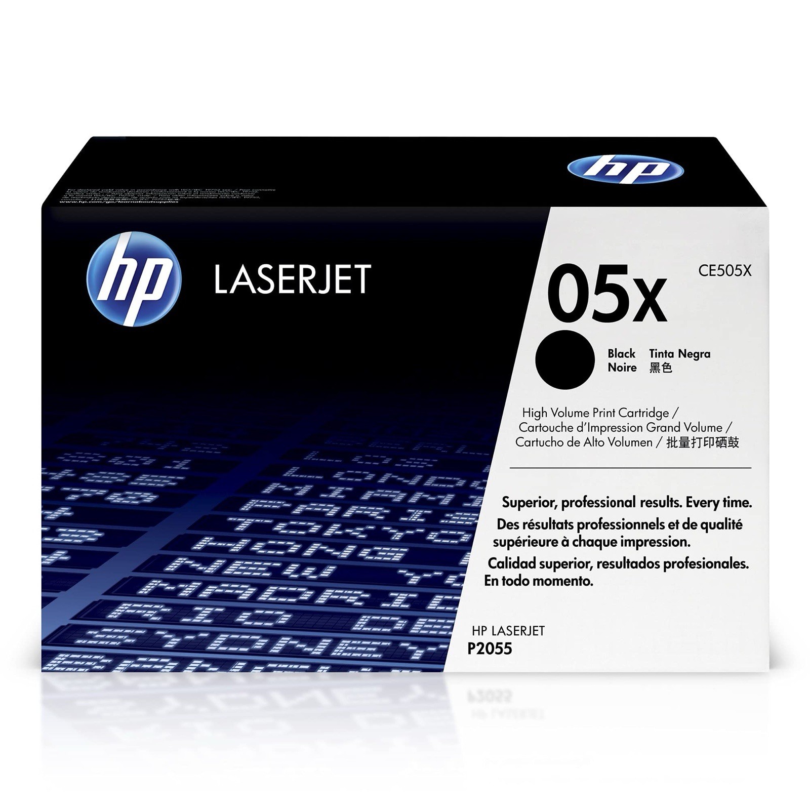 HP LaserJet 05X CE505X Black High Yield Toner Cartridge for P2055 Laser / New