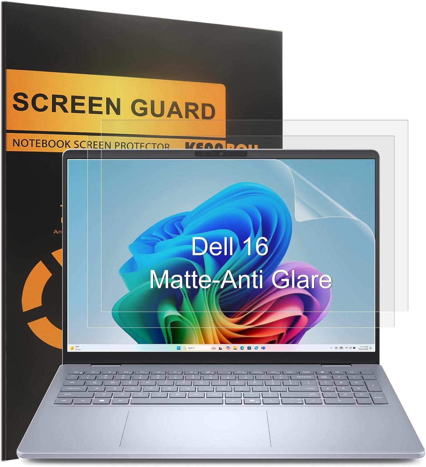 3 Pack Anti-Glare (Matte) Screen Protector for Dell Pro 16 Plus 16-Inch Laptops