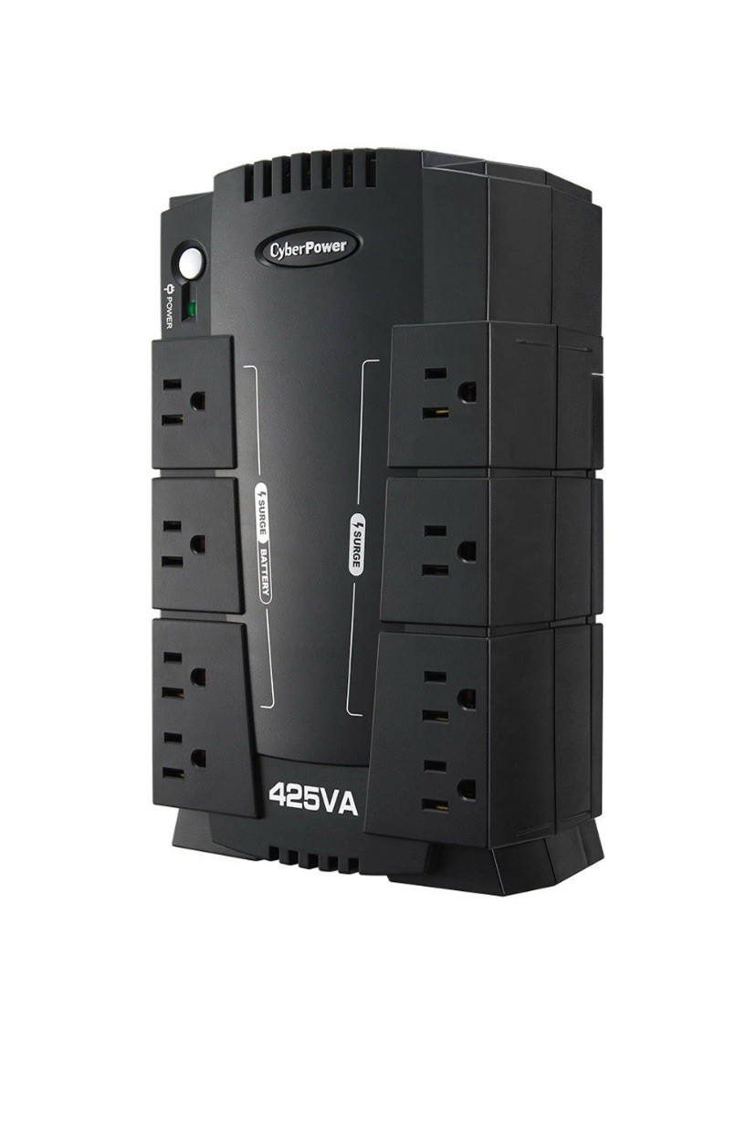 CyberPower CP425SLG-R 425VA 255W 8-Outlet UPS Battery Backup Surge Protector