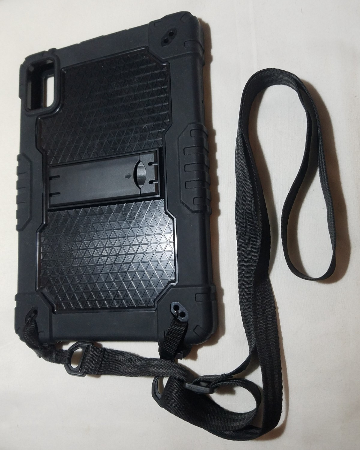 Rare Black Rugged Hybrid Case Cover Protection For Vortex ZTAB10 Tablet