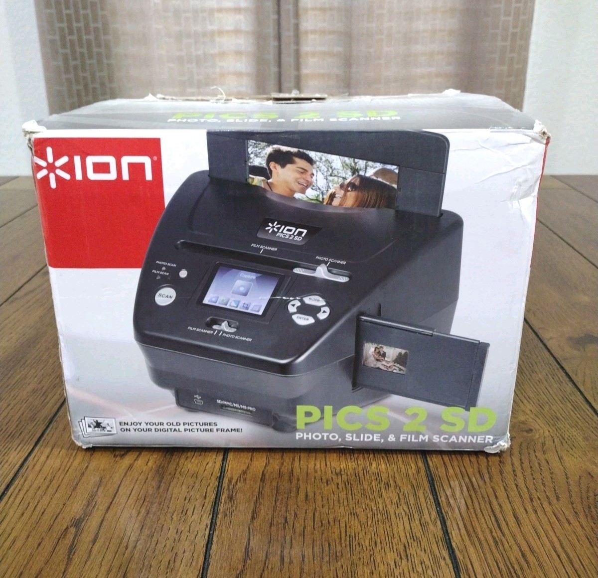 ION Audio Pics 2 SD Photo, Slide & Film Scanner 2500DPI (READ⬇️)