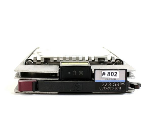 Hp 72.8gb 10k u320 scsi hdd, bd07288277, 360205-012, 9x3006-053, fw: hpb0, st37
