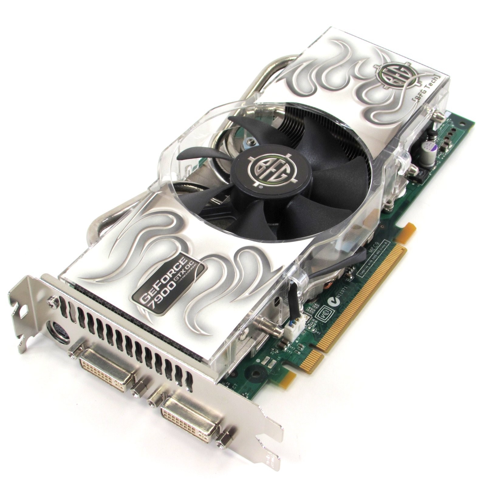 BFG nVIDIA GeForce 7900GTX GDDR3 512MB PCIe x16 Dual DVI S-Video BFGR79512GTXOCE