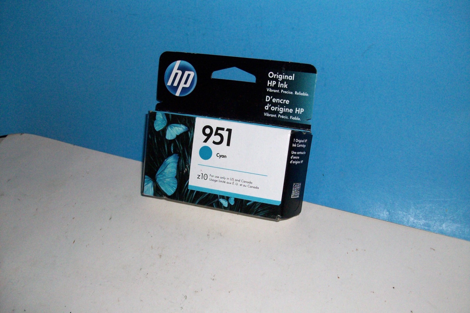 GENUINE HP 951 CYAN INK CARTRIDGE EXP 12-2021 UNOPENED