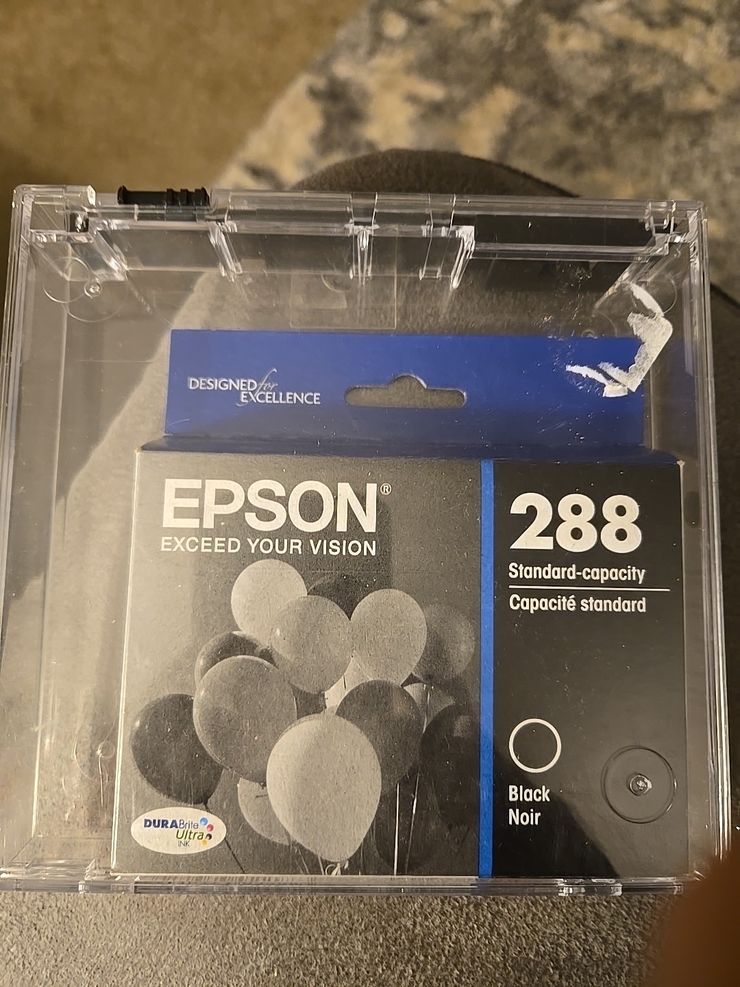 Genuine Epson T288 Black Standard Yield Ink Cartridge 