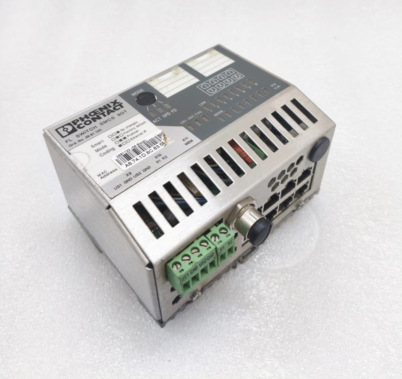 Phoenix Contact FL SWITCH SMCS 8GT Industrial Ethernet Switch 8-Port Gigabit 289