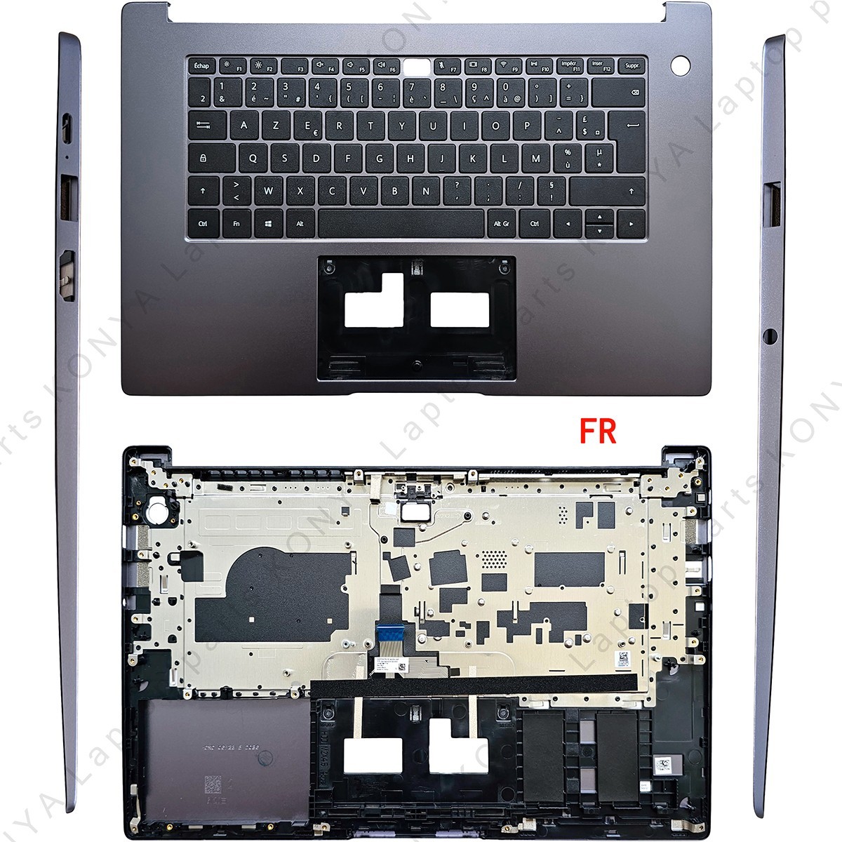 For Huawei Matebook D15 2019-2022 BOH Laptop Palmrest Upper Cover With Keyboard