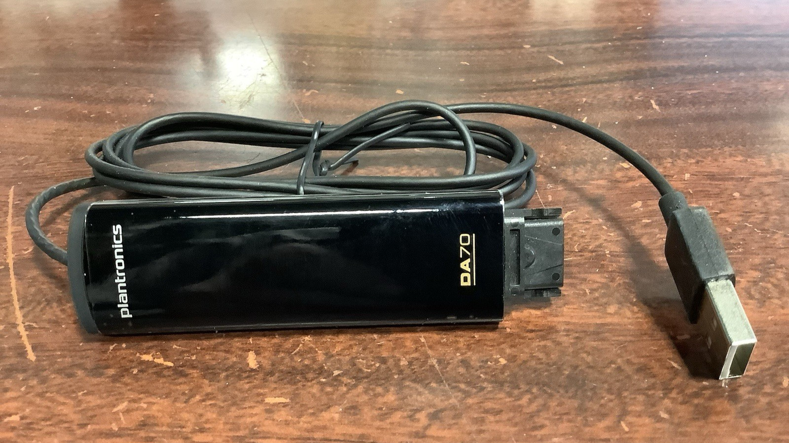 Plantronics DA70 ~ USB to QD Headset Adapter ~ 201851-01 POLY ~ 
