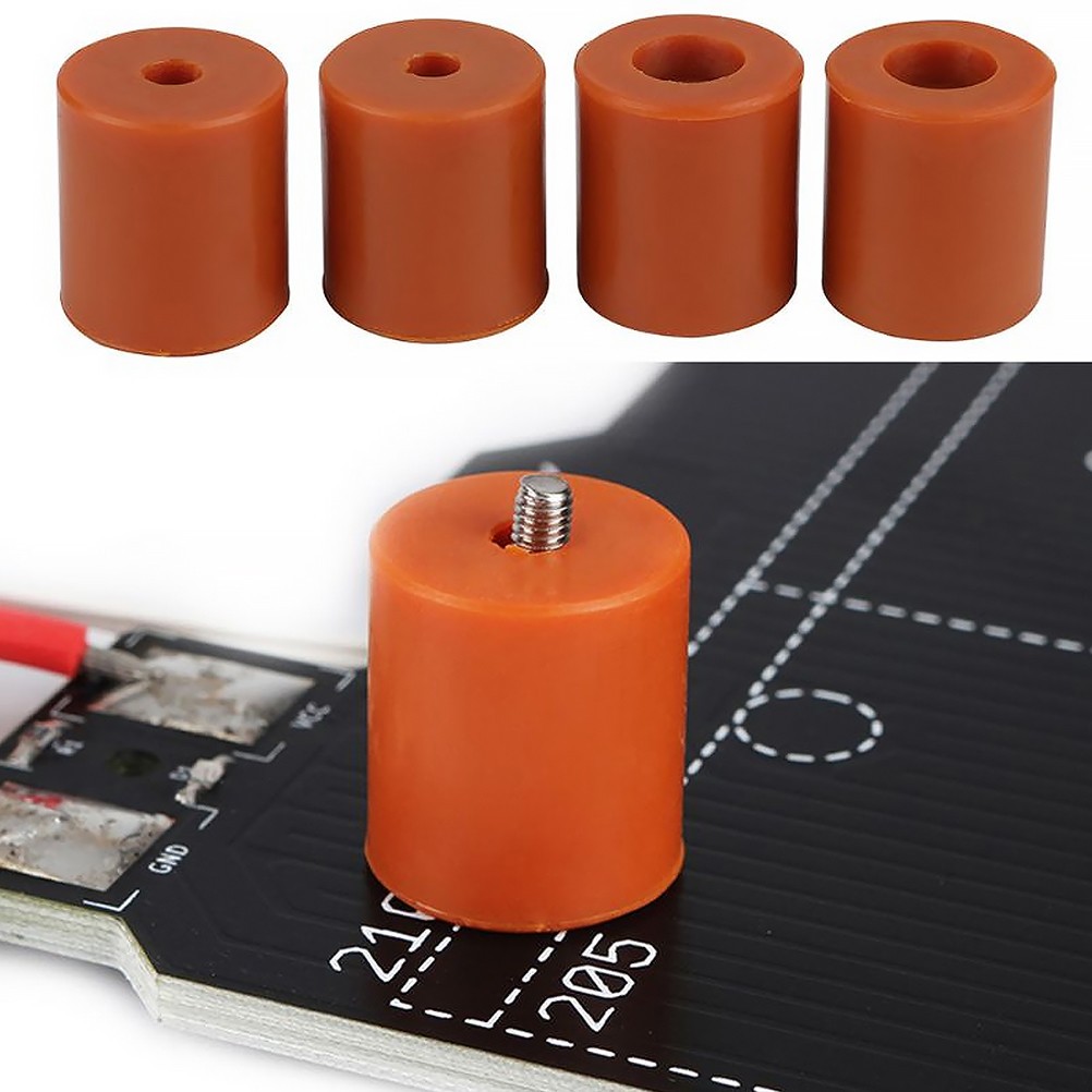 Silicone Stable Heatbed Column Printer Heat-resistant Buffer 3D Hot