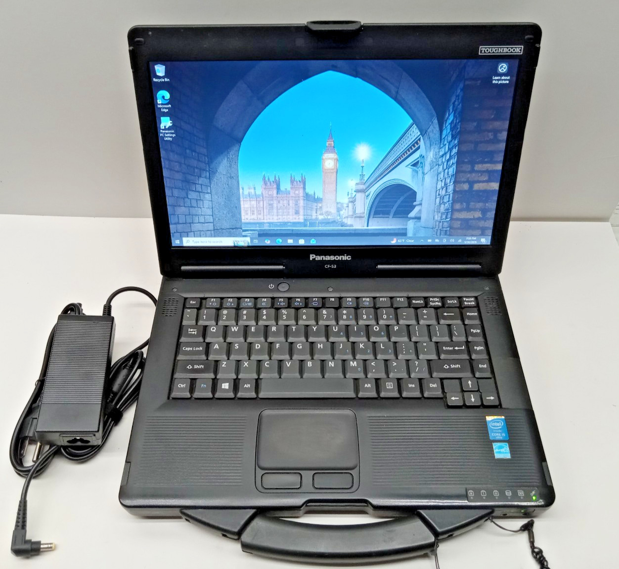 PANASONIC TOUGHBOOK TOUCH CF-53 MK4 i5-4310U  512GB SSD 8GB  DVD 4G with GPS