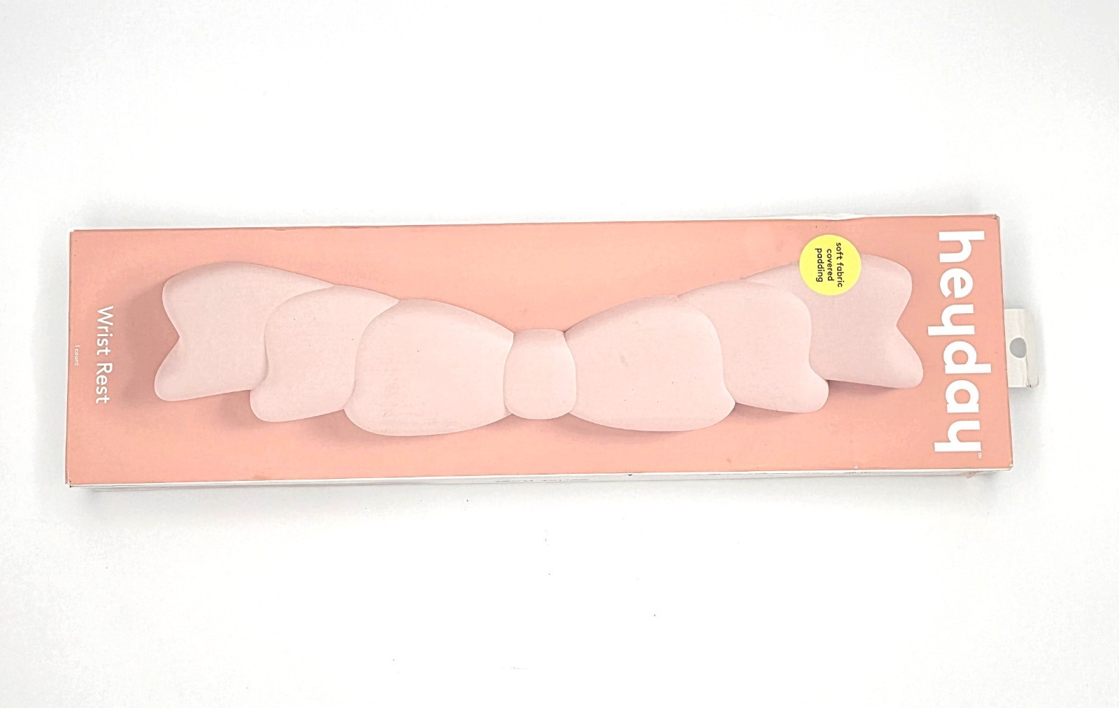 heyday Keyboard Wrist Rest Pastel Pink Ribbon Bow Memory Foam Ergonomic Desk