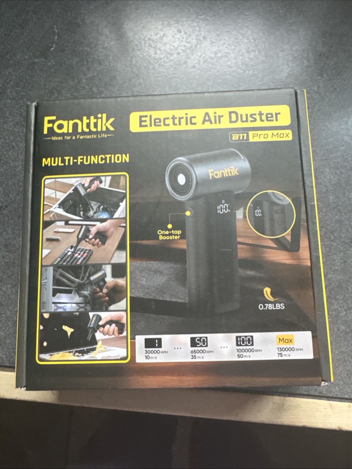  Fanttik B11 Pro Max Electric Air Duster.