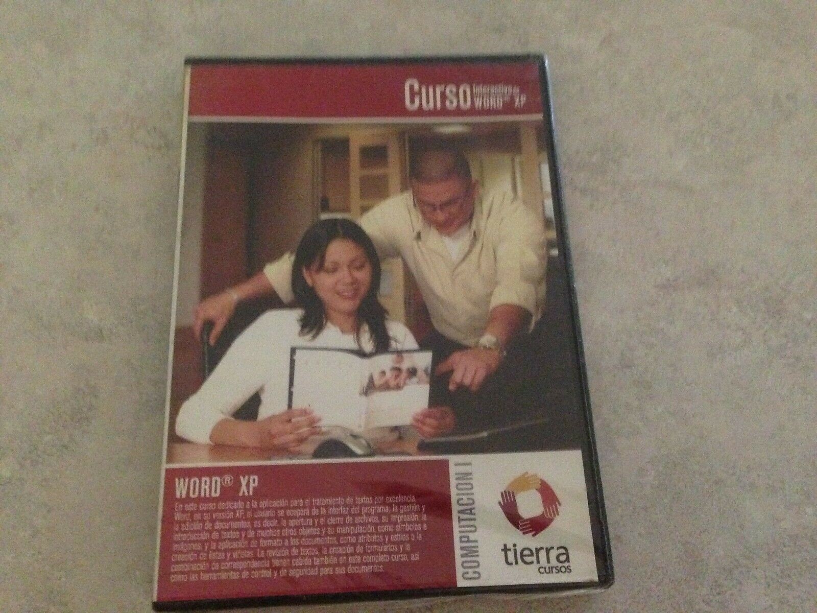 Curso Interactivo de WORD XP Tierra Cursos Computer Software Instruction CD-ROM