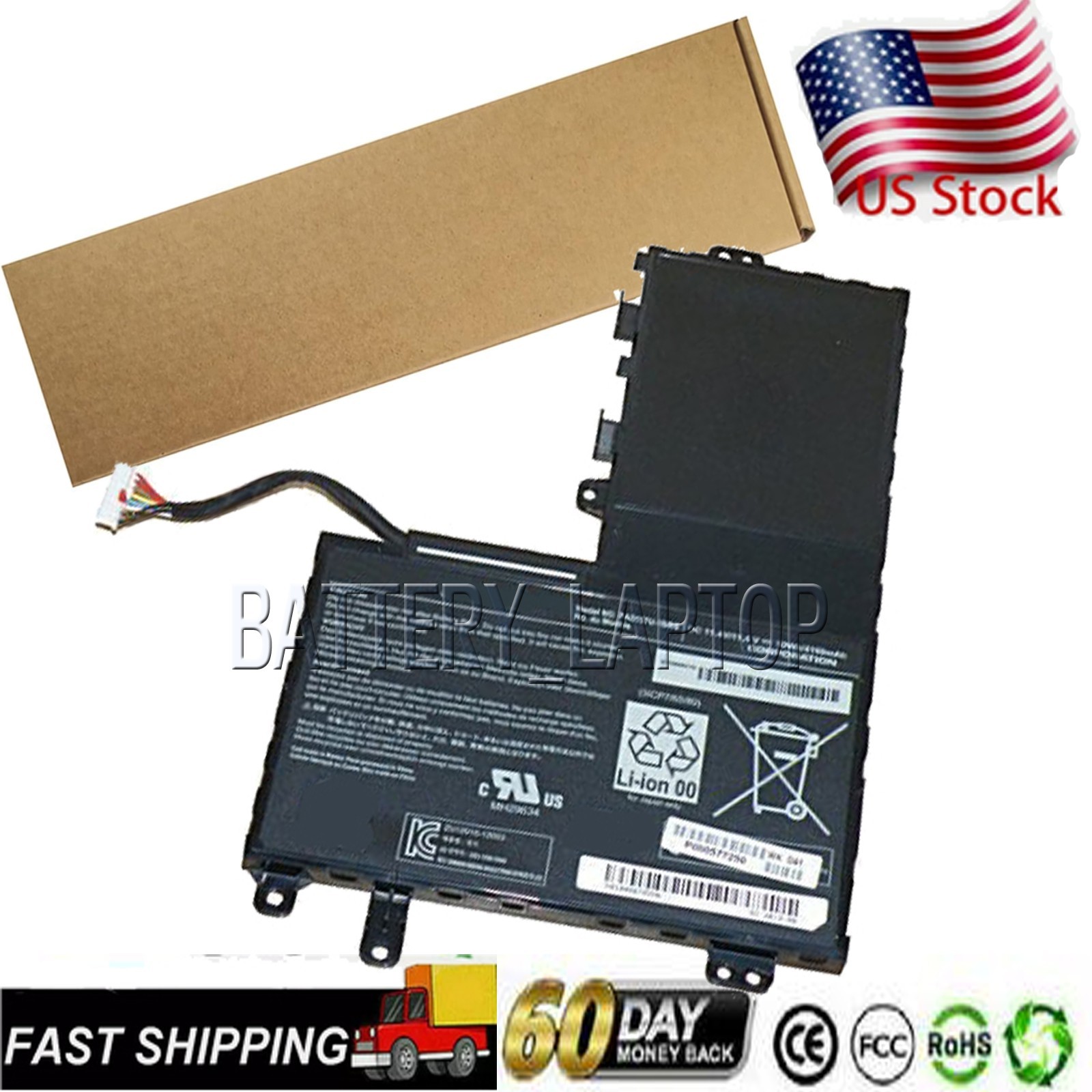 PA5157U-1BRS Battery For Toshiba Satelite U940 E45T E45T-A4100 E45T-A E55T-A5320