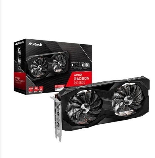 [ASRock] Radeon™ RX 6600 CHALLENGER D6 8GB Daewon CTS Graphic card
