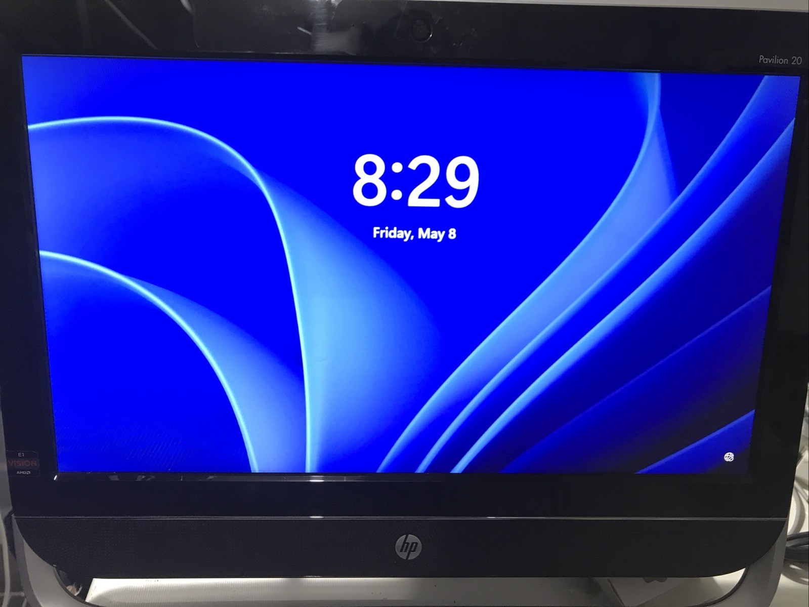 HP Pavilion 20 All In One 20" Windows 11 Pro  Computer  4GB 500GB