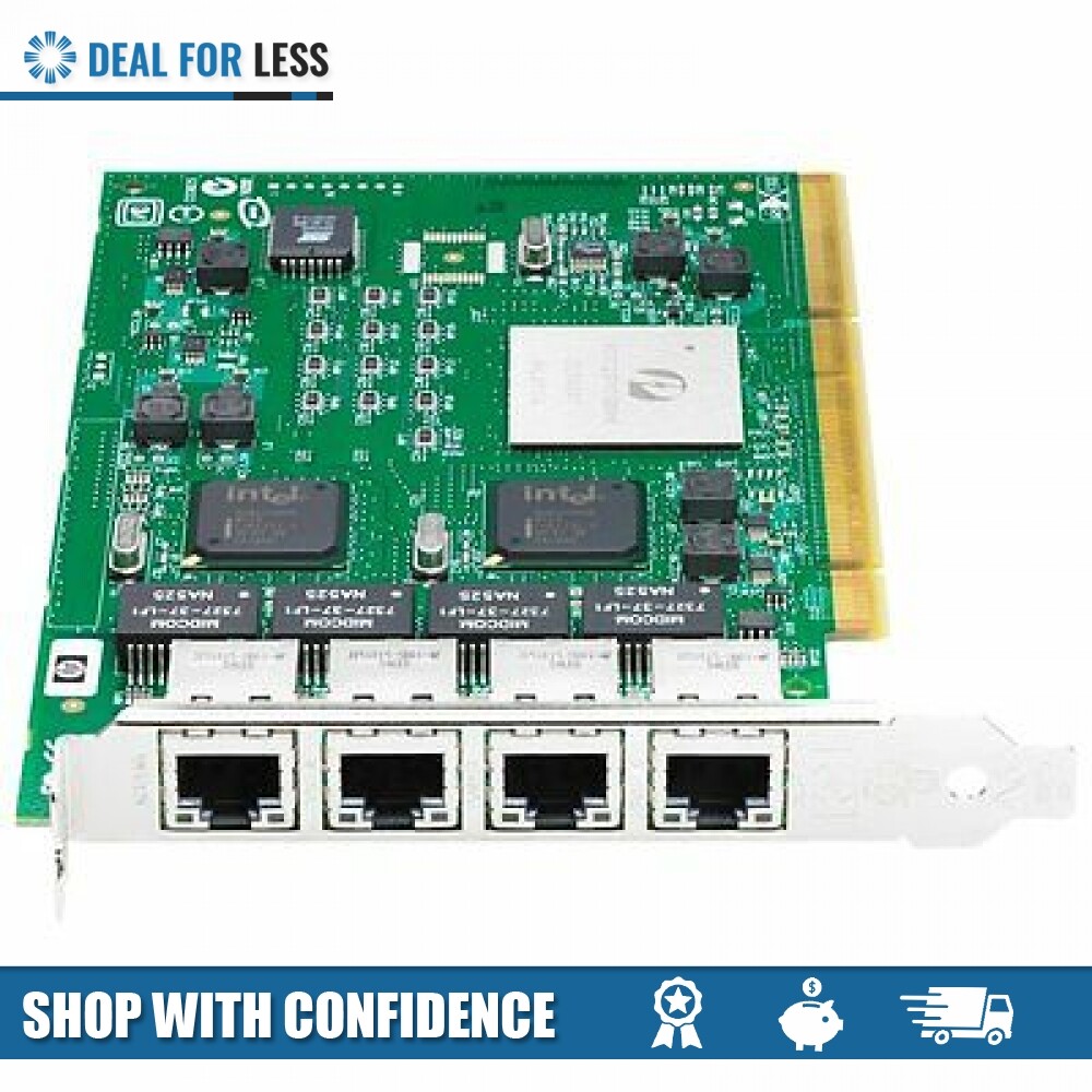593722-B21/593743-001 HPE NC365T PCIe QUAD PORT SERVER ADAPTER