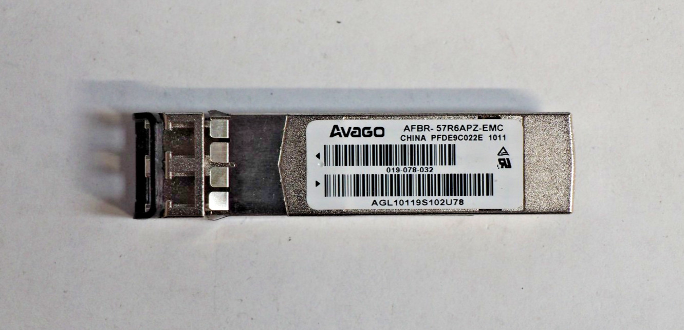 Lot of*7 AVAGO AFBR-57R6APZ-EMC 4G Fiber Channel SFP Optical Transceiver