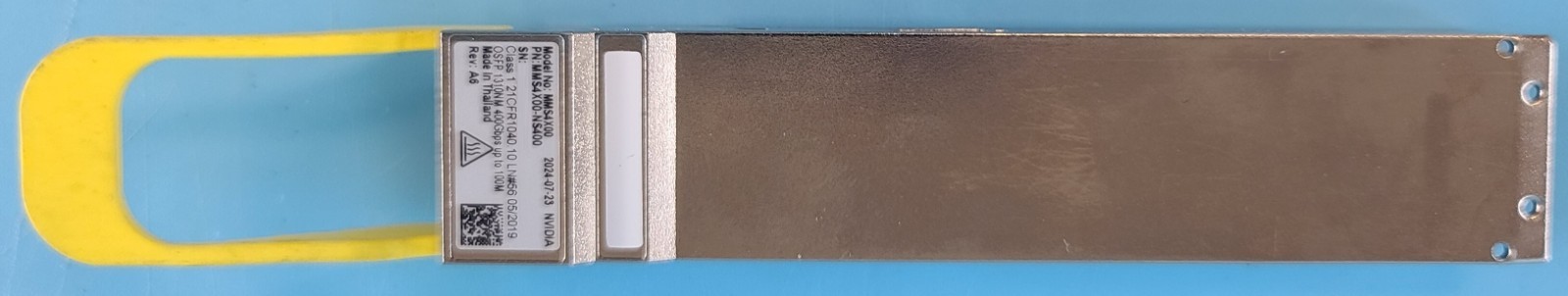 NVIDIA MMS4X00-NS400 400Gbps Single Port OSFP DR4 1310nm 100m MPO-12 Transceiver