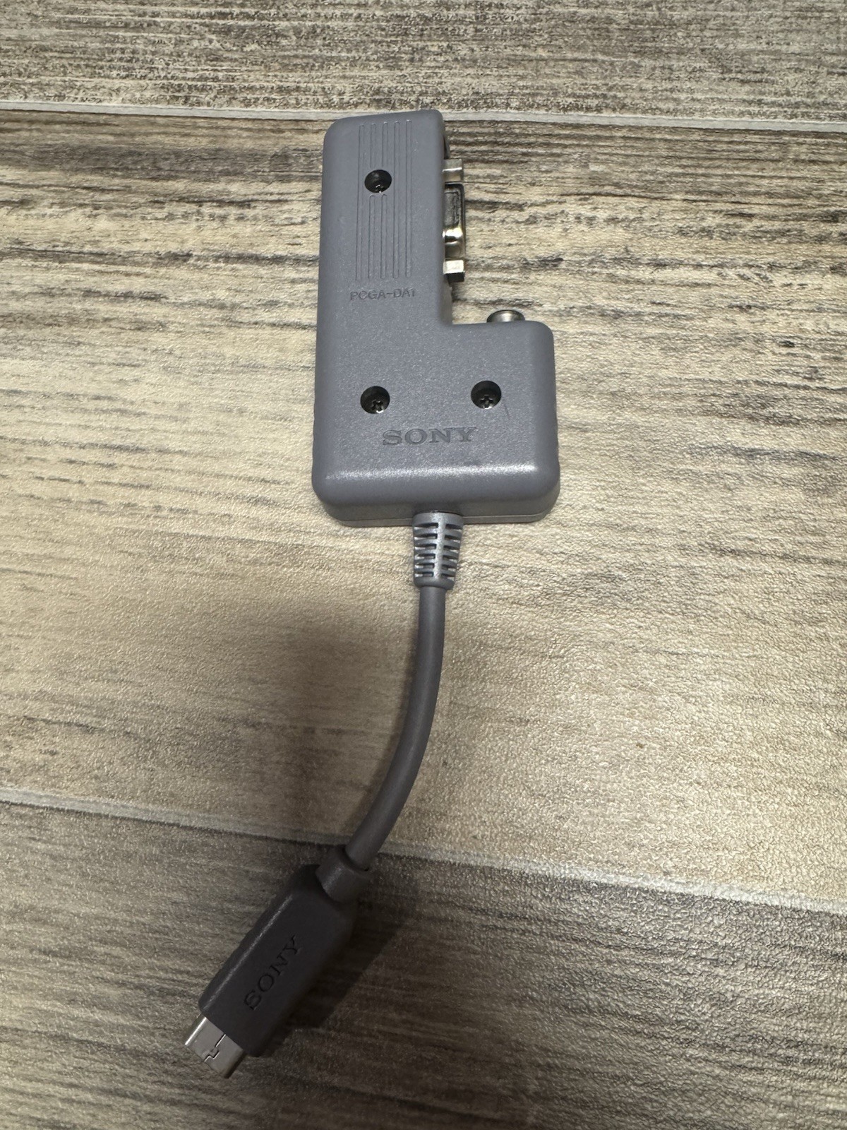 Tested Sony Gray PCGA-DA1 VAIO USB 2.0 Mini-USB to VGA Display Adapter