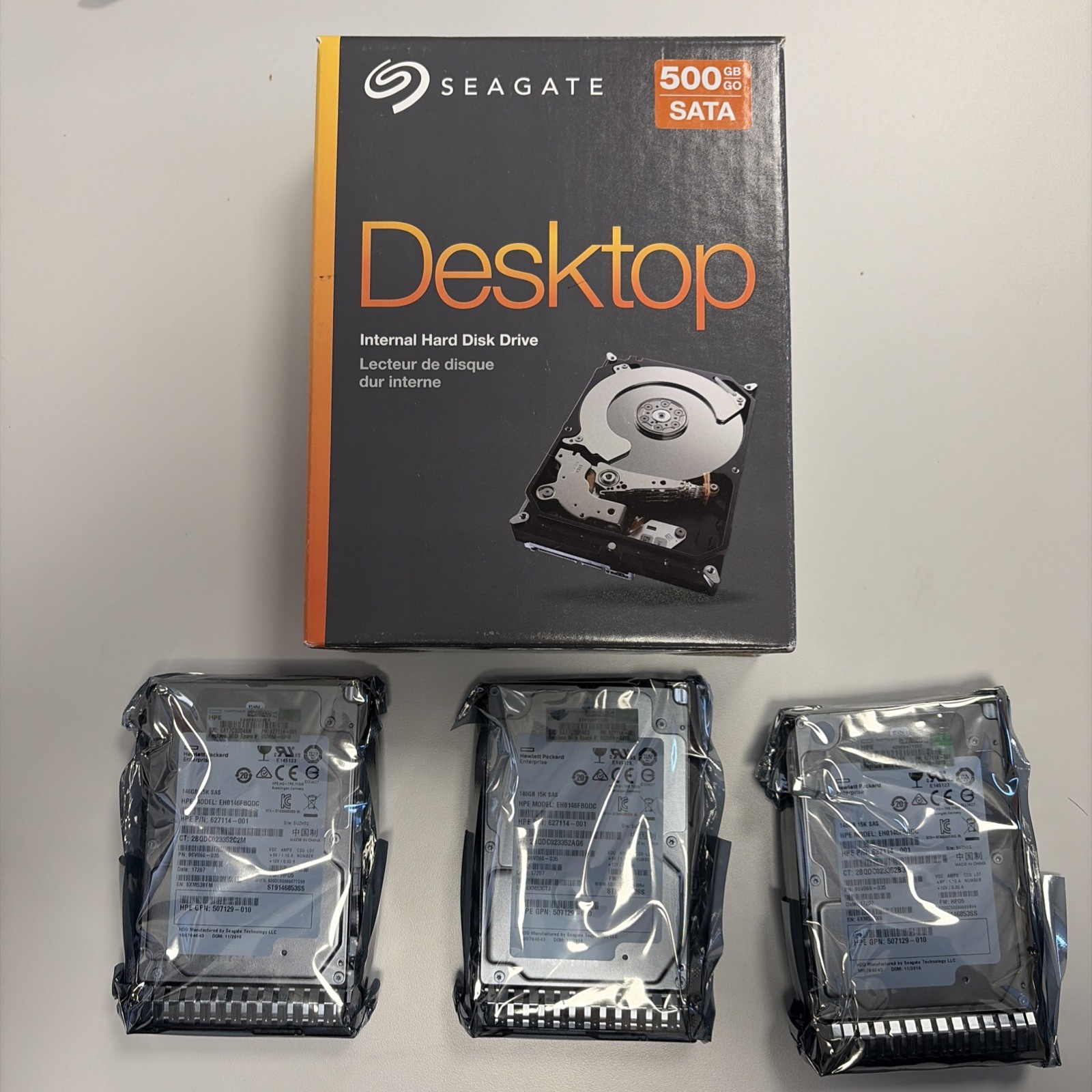 Hard Drive Bulk Lot of 4