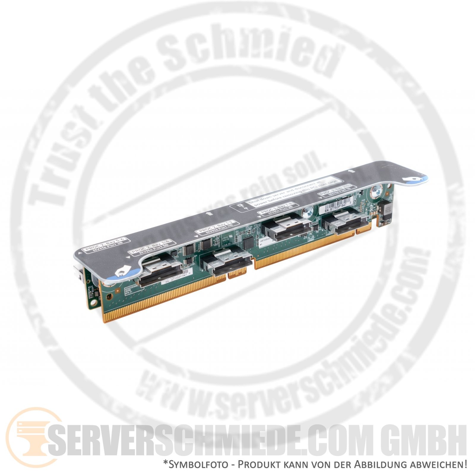 HP DL360 Gen10 U.2 PCIe NVMe riser card 871200-001 864496-001 869514-001 875549-