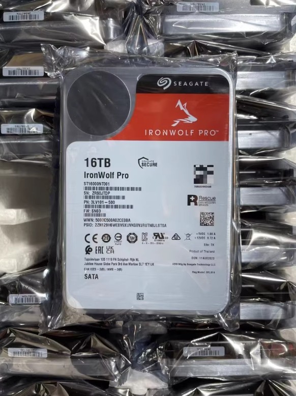 Seagate IronWolf Pro 3.5" SATA III 7200 rpm Internal Hard Drive ST16000NT001