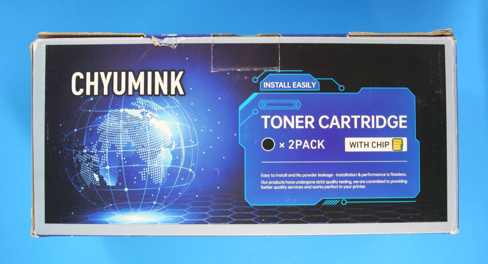 Chyumink Toner Cartridge PB-211 Compatible Replacement 2 Pack Black w/ Chip New