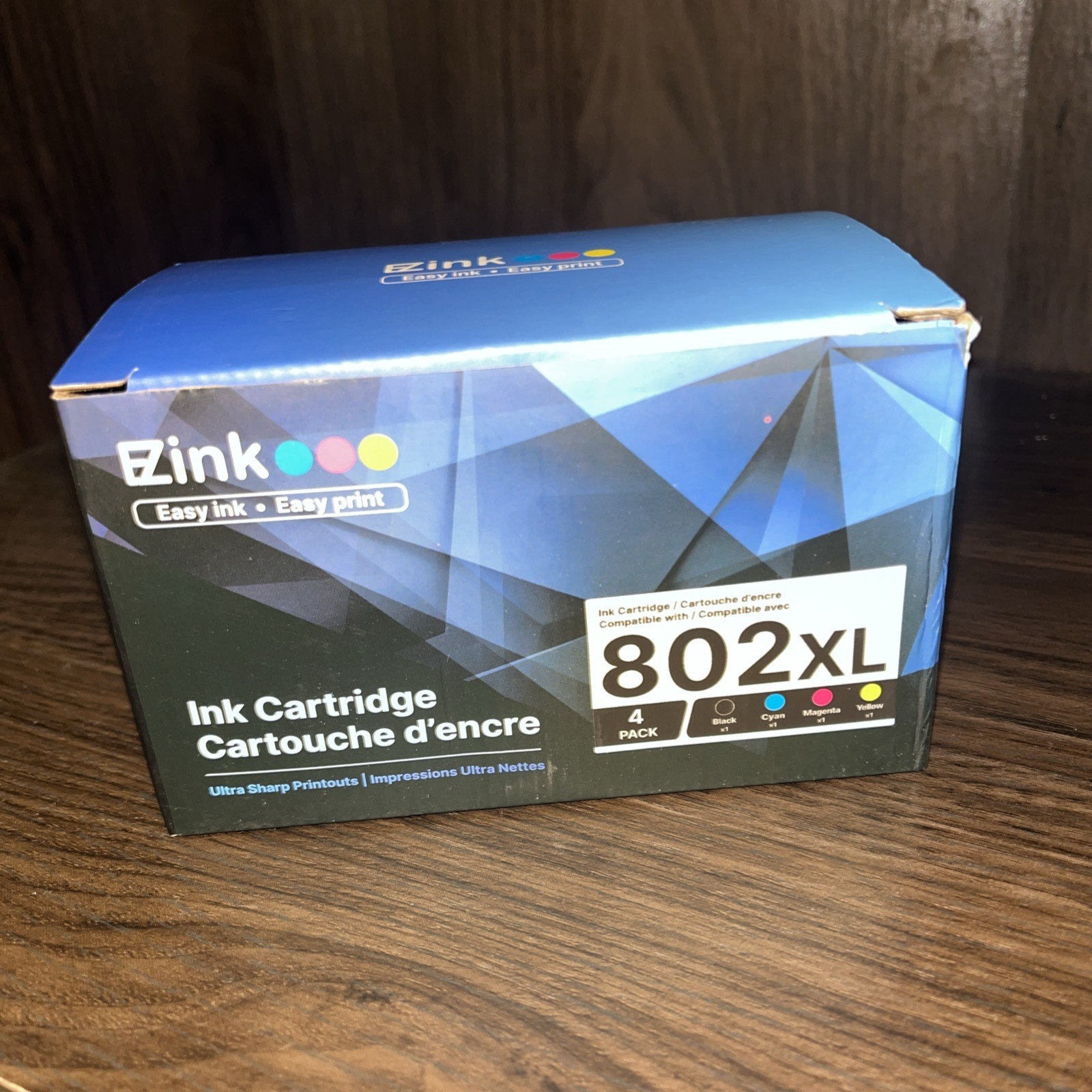 E-Z Ink Ink Cartridge Replacement for Epson 802XL 4pack