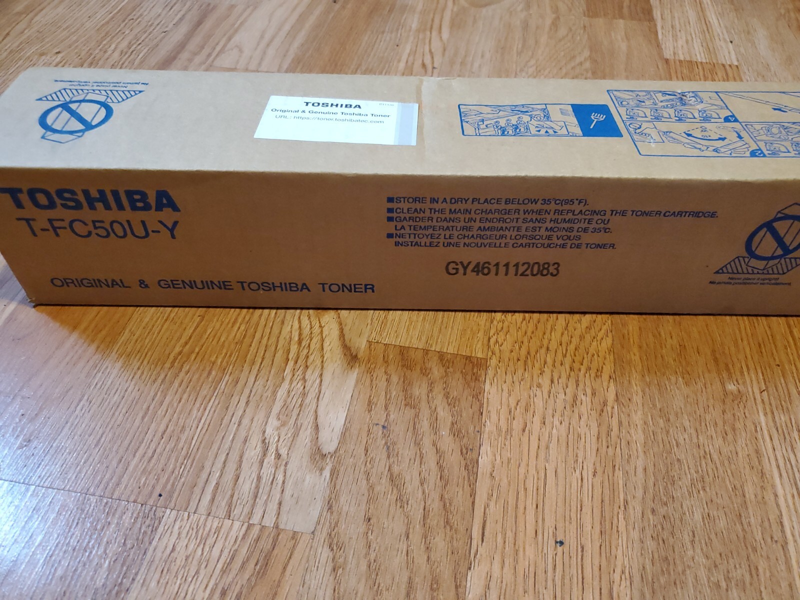 Toshiba T-FC50U-Y YELLOW Toner Print Cartridge /Sealed BOX