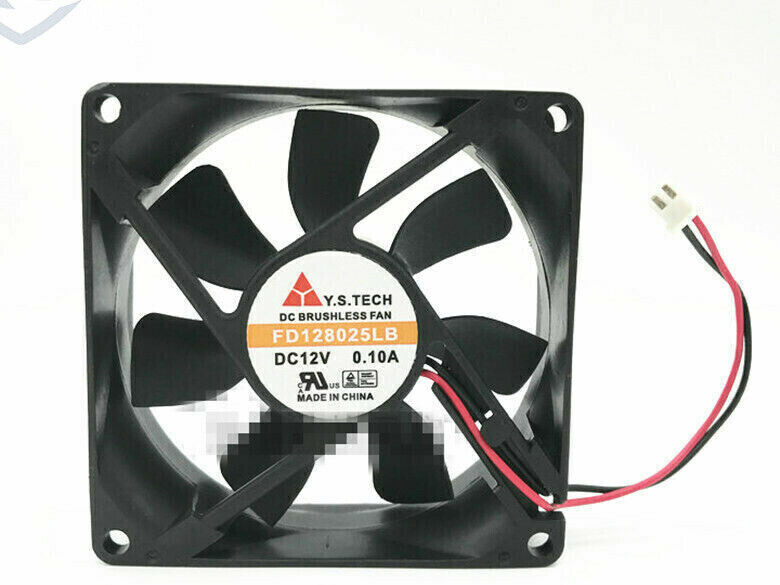1pcs Y.S.TECH 8025 FD128025LB DC12V 0.10A 80*25MM Cooling Fan~