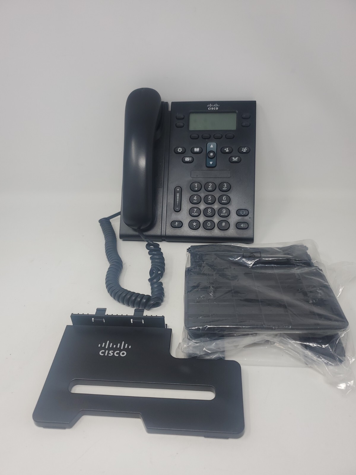CISCO CP-6941-C-K9 Unified IP 6941 Multi Line VoIP Phone Untested NO POWER CORD