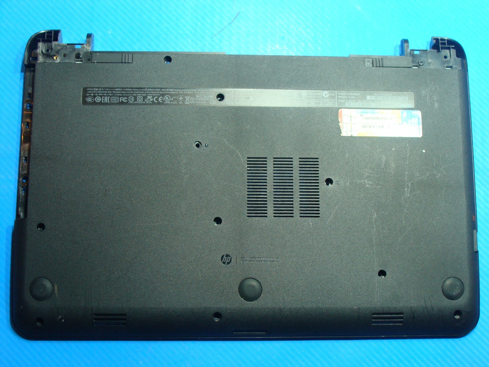 HP 15-g013cl 15.6" Genuine Laptop Bottom Case Base Cover AP14D000D00 775087-001