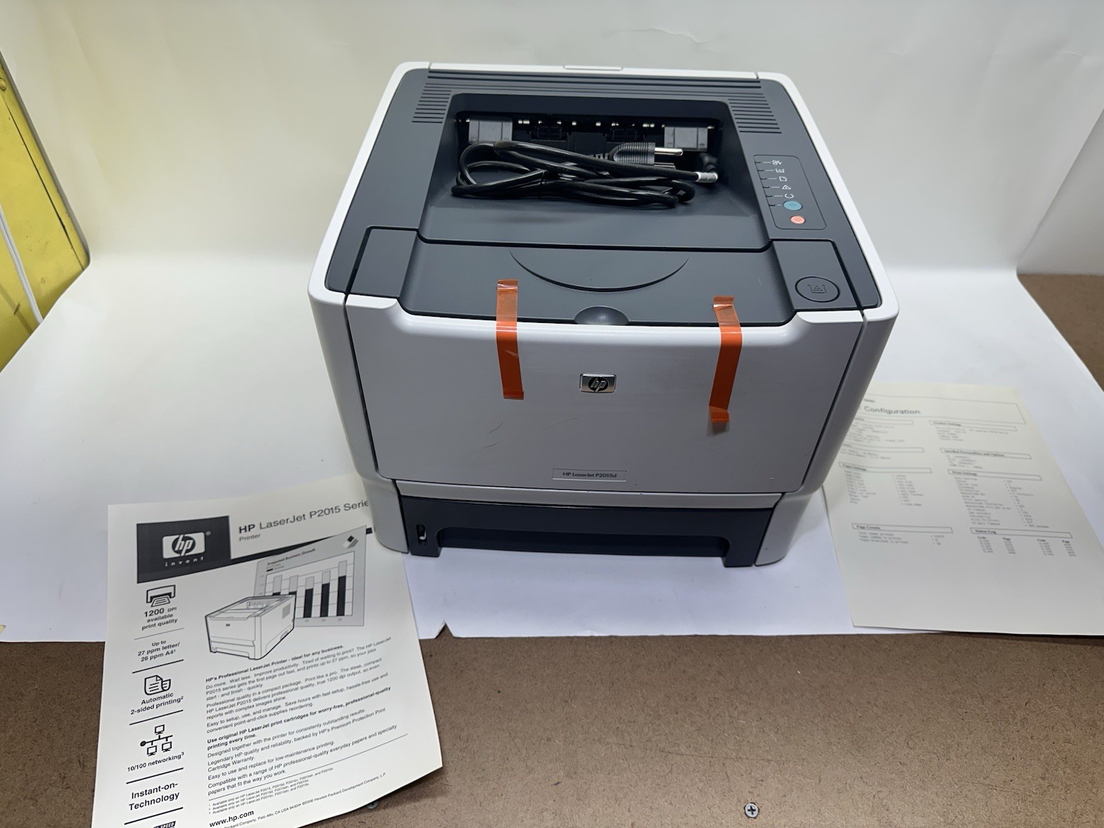 HP LaserJet P2015 Workgroup Laser Printer 53k  pages
