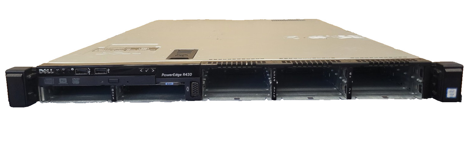Dell PowerEdge R430 4-Bay Dual E5-2630v3 8GB (2x 550W) PERC H330 (No HDD/OS) #73