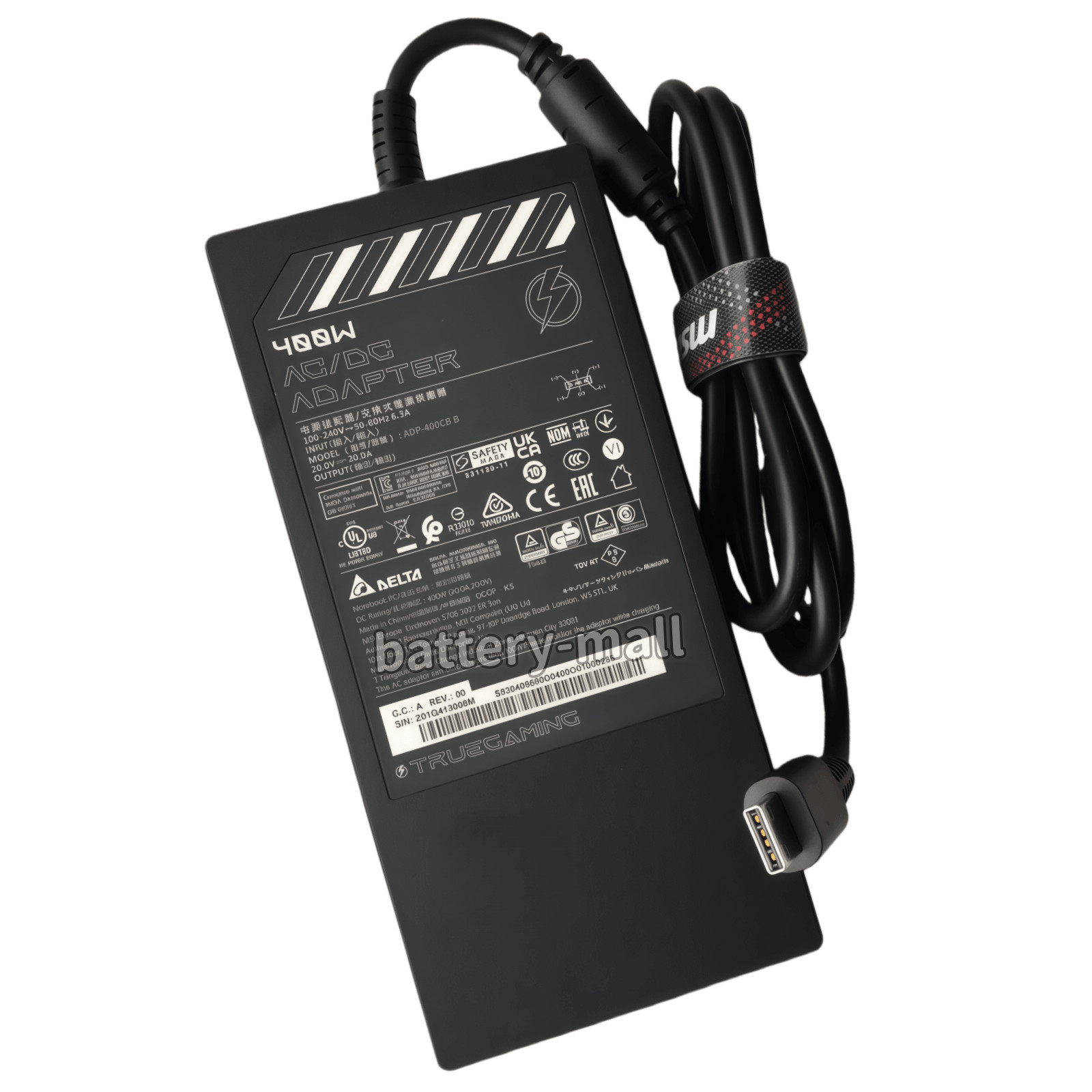 Genuine 400W ADP-400CB B Laptop Power Supply Adapter Charger for Msi Titan 18 HX