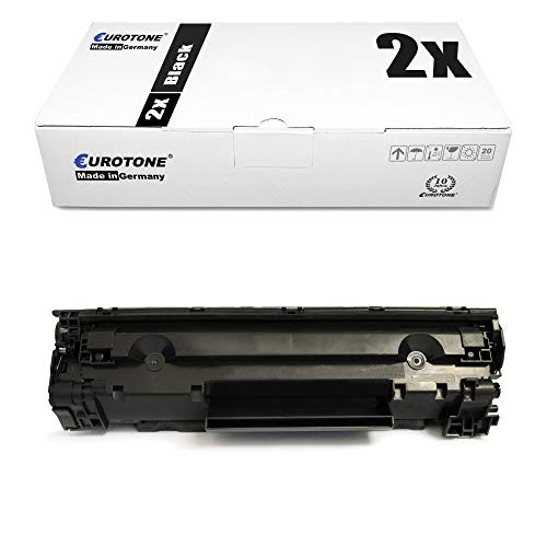 Eurotone 2x Toner Cartridge Compatible for HP Q2612X Black XXL