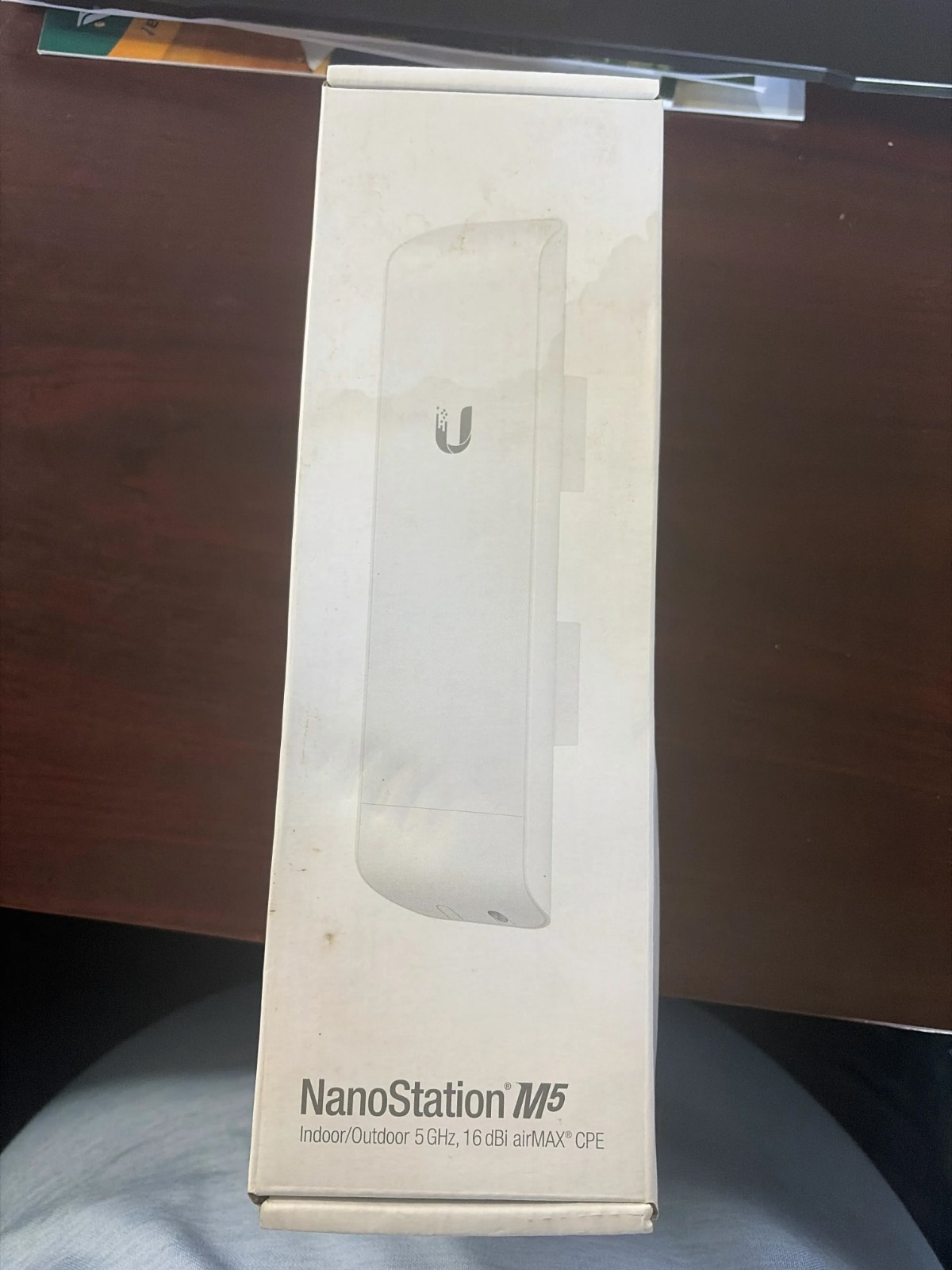 Ubiquiti Nanostation M5 NSM5 5GHz AirMAX 16dBi CPE 150+ Mbps. New Open Box