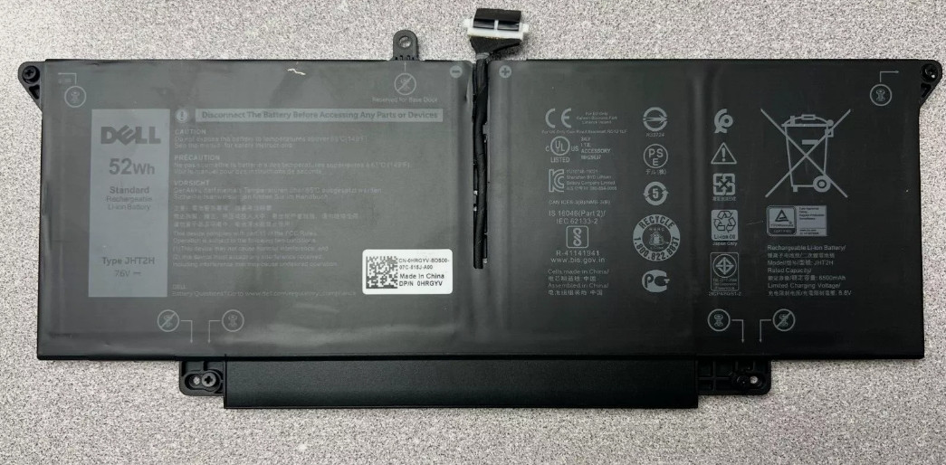 NEW Original 52WH JHT2H Battery For Dell Latitude 7410 7310 04V5X2 009YYF